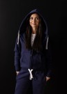 Zip Hoodie Jente Marine thumbnail