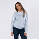 Zip Hoodie Jente Lyseblå thumbnail