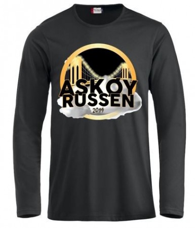 ASKØYRUSSEN 2019 - LONGSLEEVE SVART - FARGEKODE 99