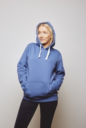 HOOD ORGANIC BLÅ