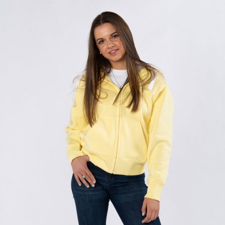 Zip Hoodie Jente Gul