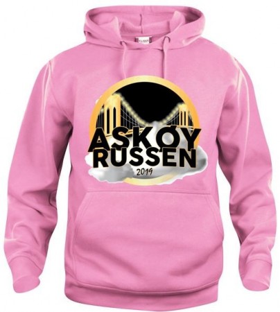 ASKØYRUSSEN 2019 HOOD KLAR ROSA - FARGEKODE 250