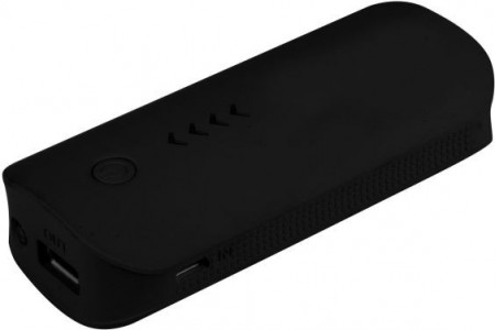 Powerbank 4400 mAh  Sort
