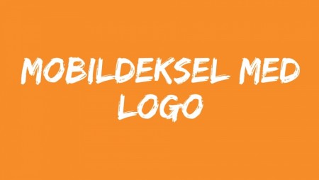 MOBILDEKSEL MED LOGO
