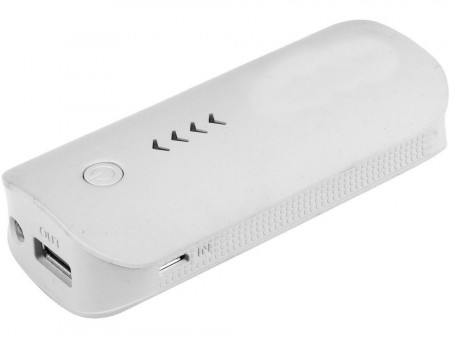 Powerbank 4400 mAh Hvit